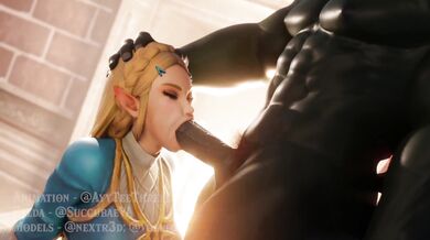 Princess Peach Gets Double-Penetrated by Bowser and Donkey Kong in a Hot Tub