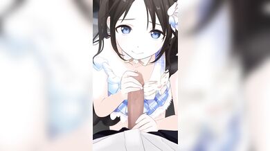 Mitsumine and Yuika go down on each other in an intense blowjob scene