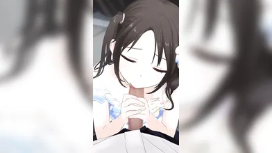 Mitsumine and Yuika go down on each other in an intense blowjob scene