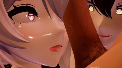 WATCH as this hot Asian babe gets dominated by her black master!