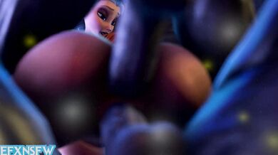 Watch as the icy blonde goddess freezes over with her icy hands and feet, leaving you wanting more!