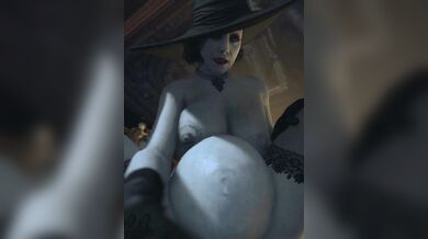 Tits, Cocks, and Babies: Dimitrescu Fucks his Pregnant Wife with a Drinking Straw