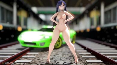 Genshin Impact - Mona Thicc Menhera: R18 Porn with MMD Animation