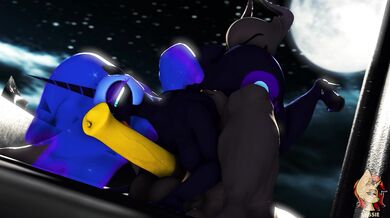 When the full moon rises high in the sky, the lustful urges of these two lovers reach an all-time high