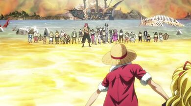 Written on the wind: The erotic adventures of Nami and Robin captured in a nude collage