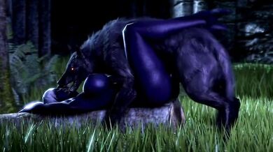 A wolf with a huge dick goes on a rampage in the city, fucking every female he encounters in this hardcore compilation