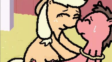 Banned from Equestria Daily, Applejack gets a private scene with voice acting!