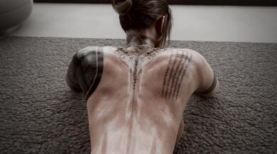 Lara Croft on the Floor [KissXSFM] [4K]