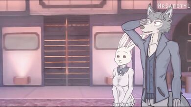 Experience the thrilling adventure of a group of friends as they explore the haunted mansion of Legosi x Haru - MrSafetyLion!