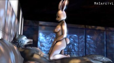 Experience the thrilling adventure of a group of friends as they explore the haunted mansion of Legosi x Haru - MrSafetyLion!