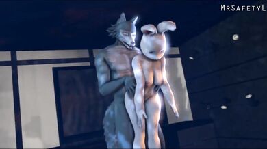 Experience the thrilling adventure of a group of friends as they explore the haunted mansion of Legosi x Haru - MrSafetyLion!