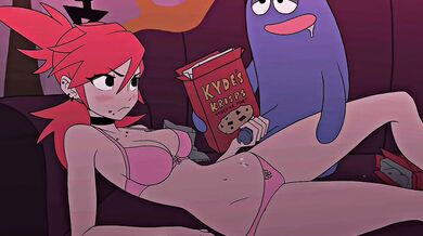 Frankie gets a sensual handjob from KYDE