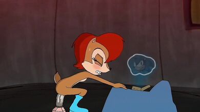 The lonely Sally tries to please her new lover, Spanky15, in the bedroom but ends up getting punished for her mistakes