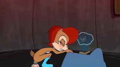 The lonely Sally tries to please her new lover, Spanky15, in the bedroom but ends up getting punished for her mistakes