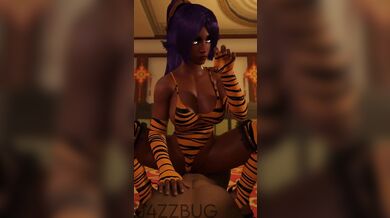 Late Night Meetup with Yoruichi and the Shihouin Tiger - j4zzbug SFW
