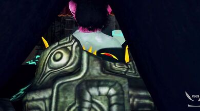 Watch the action unfold as Midna, a sexy werewolf woman, strips out of her tight leather outfit to reveal her furry paws and wolfish features