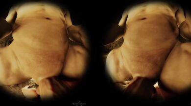 In Lara’s Hell, her face is the only thing left untouched as she gets fucked from every angle in VR POV porn