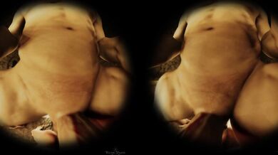 In Lara’s Hell, her face is the only thing left untouched as she gets fucked from every angle in VR POV porn