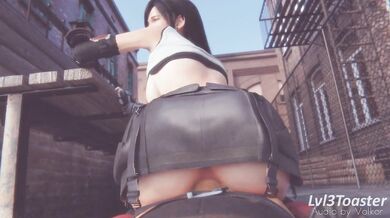 Final Fantasy 7: Tifa and Clouds Hot Toaster Love