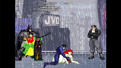 Batmans Newest Weapon Against Criminals - A Hard Dick to Swallow!