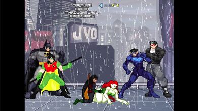 Batmans Newest Weapon Against Criminals - A Hard Dick to Swallow!