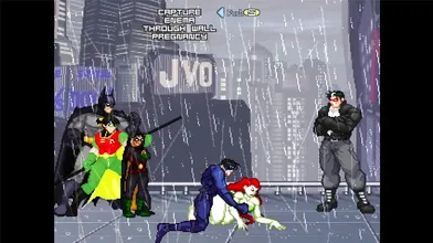Batmans Newest Weapon Against Criminals - A Hard Dick to Swallow!