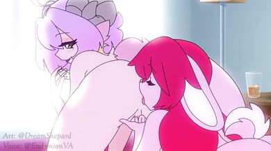 Two girls play with a stuffed bunny doll in their dreams, discovering new pleasures and sensations until they reach the ultimate climax