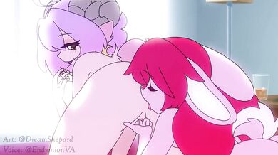 Two girls play with a stuffed bunny doll in their dreams, discovering new pleasures and sensations until they reach the ultimate climax