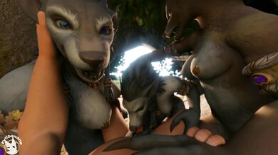 The evil bananas of the wolf pack or Bananas of doom - Wolf Pack Hentai