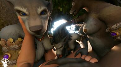 The evil bananas of the wolf pack or Bananas of doom - Wolf Pack Hentai