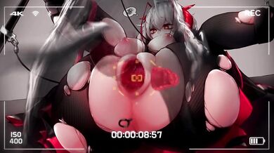 After a long day at work, John was ready to relax and watch some porn He knew just the thing - his favorite wolf girl with her wet pussy!