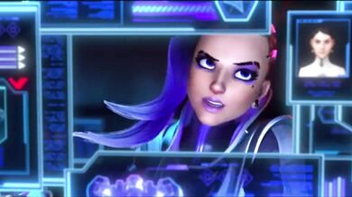 A hot Latina Goddess, Sombra from the hit game Overwatch has been turned into a sexy anime character in this amazing SFW 18 video by I need ass