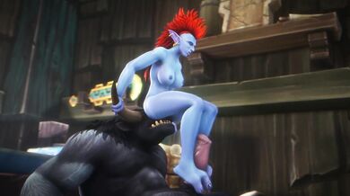 Zazi and the Big Tauren Cock: A Footjob Adventure with Noname55