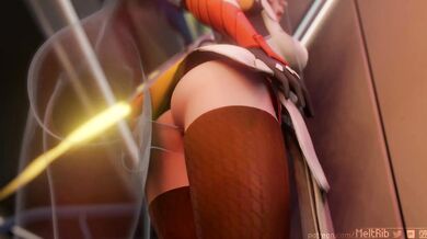 Seductive Overwatch Sniper Gets Punished for Her Deception