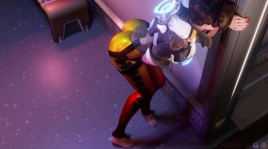 Seductive Overwatch Sniper Gets Punished for Her Deception