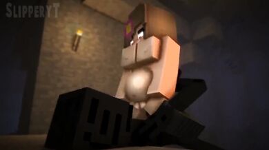 The adventure of an Enderman, who has a big dick that is always slippery and ready to penetrate any hole he finds