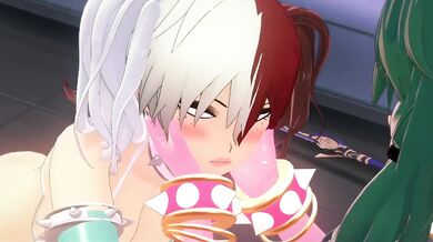 Empress Todoroki joins the harem