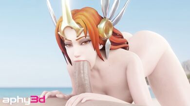 Rebellious and Wild: Leona on the Beach