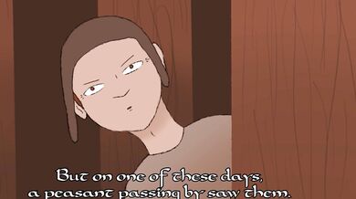 A sexy fox girl and a human boy explored the forest together [Tomni]