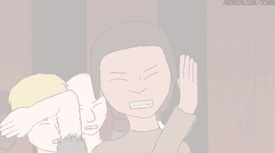 A sexy fox girl and a human boy explored the forest together [Tomni]