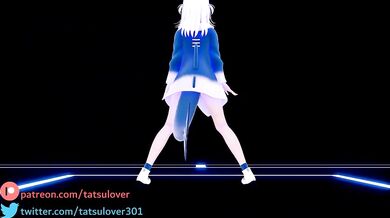R-18 MMD Tomoare ･◕ᴗ◕･ ProVoCaTioN DaNCe - Gawr Gura