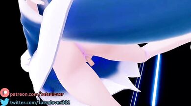 R-18 MMD Tomoare ･◕ᴗ◕･ ProVoCaTioN DaNCe - Gawr Gura