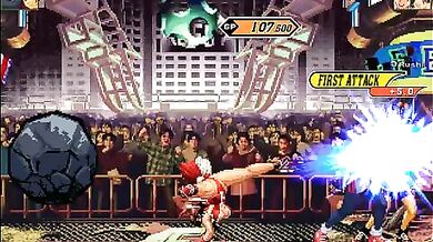 Two-Headed Dog and Two Pigs Battle Against Athena and Mai