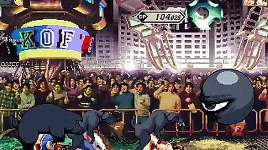 Two-Headed Dog and Two Pigs Battle Against Athena and Mai