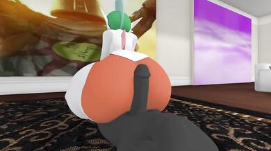 Watch as Gallade, the psychic Pokemon, uses its powers to manipulate and control humans in a naughty sexual manner