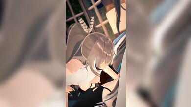 Master and the Maid - Kronii Facefucks Mumei [koikoi]