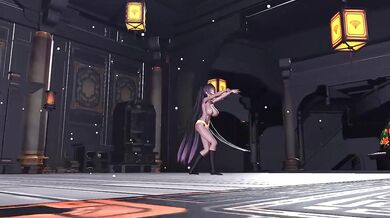 MMD Masturbation Fetish - The Perverted Nun Tries Anal Sex!
