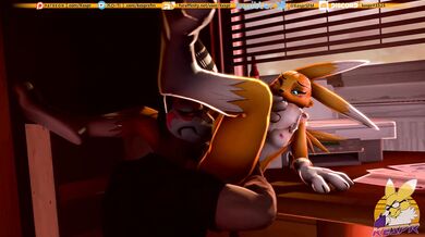 Renamons Erotic Adventure in the Kitchen - A Hentai Meal with Kespr