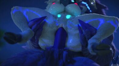 Watch as a hot, sexy human girl is transformed into a twitchy werewolf by her kindred kin!