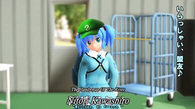 The Erotic Adventures of Nitori Kawashiro: MMD Animation in English